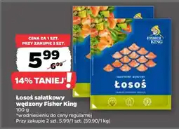 Netto Łosoś sałatkowy wędzony Fisher King oferta