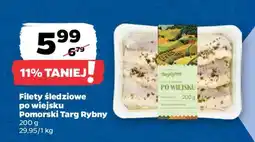 Netto Filety śledziowe po wiejsku Pomorski Targ Rybny oferta