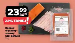 Netto Boczek wędzony surowy Stół Sołtysa oferta