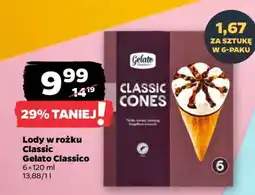 Netto Lody w rożku Classic Gelato Classico oferta