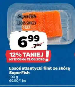 Netto Łosoś atlantycki filet ze skórą SuperFish oferta