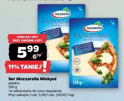 Netto Ser Mozzarella Mlekpol oferta