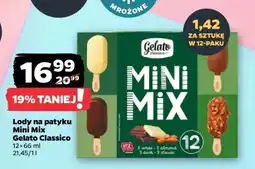 Netto Lody na patyku Mini Mix Gelato Classico oferta