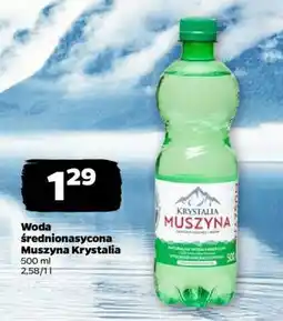Netto Woda średnionasycona Muszyna Krystalia oferta