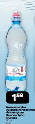 Netto Woda mineralna Muszyna Sport Krystalia oferta