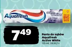 Netto Pasta do zębów Aquafresh Active White oferta