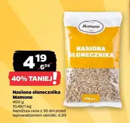 Netto Nasiona słonecznika Mamone oferta