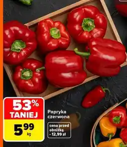 Carrefour Papryka czerwona oferta