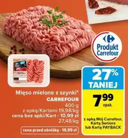 Carrefour Mięso mielone z szynki Carrefour oferta