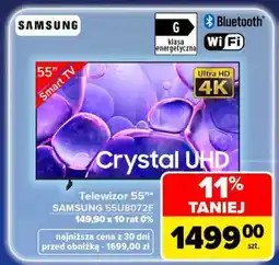 Carrefour Telewizor 55 SAMSUNG 55U8072F oferta