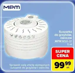 Carrefour Suszarka do grzybów, owoców oferta