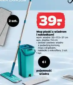 Netto Mop płaski z wiadrem i nakładkami oferta