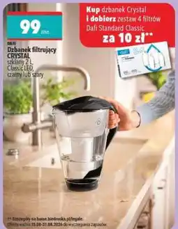 Biedronka Dzbanek filtrujący CRYSTAL oferta