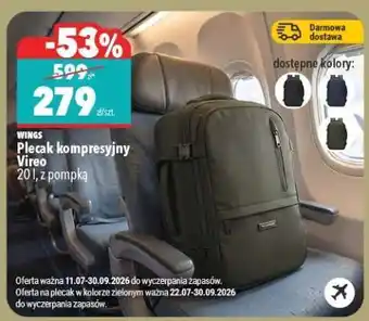 Plecak kompresyjny Vireo