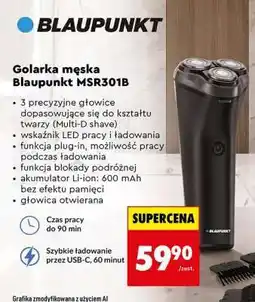 Biedronka Golarka męska Blaupunkt MSR301B oferta