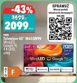 Biedronka Telewizor 65” M65QN9V oferta