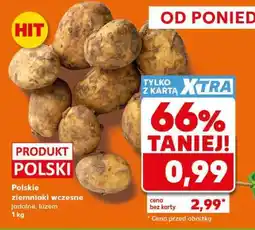 Kaufland Polskie ziemniaki wczesne jadalne, luzem 1 kg oferta