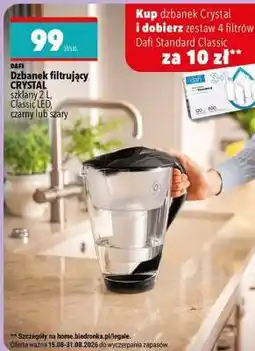 Biedronka Dzbanek filtrujący CRYSTAL oferta