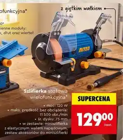 Biedronka Szlifierka stołowa wielofunkcyjna oferta