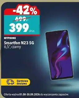Biedronka Smartfon N23 5G oferta