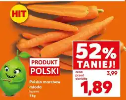 Kaufland Polska marchew młoda luzem 1 kg oferta
