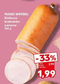 Kaufland Kiełbasa krakowska parzona oferta