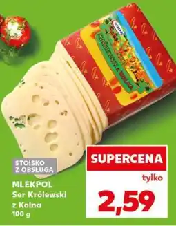 Kaufland MLEKPOL Ser Królewski z Kolna 100 g oferta