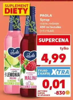 Kaufland PAOLA Syrop oferta
