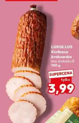 Kaufland LUKULLUS Kiełbasa krakowska oferta
