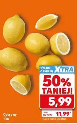 Kaufland Cytryny 1 kg oferta