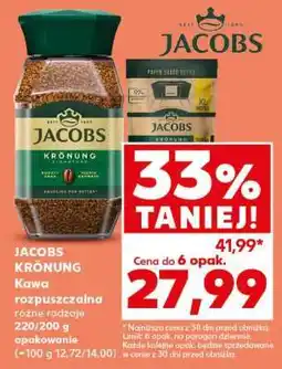 Kaufland Jacobs Krönung, kawa rozpuszczalna oferta