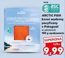 Kaufland ARCTIC FISH Łosoś wędzony pacyficzny z Patagonii w plastrach 100 g opakowanie oferta