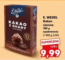 Kaufland E. WEDEL Kakao ciemne oferta