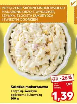 Kaufland Sałatka makaronowa oferta