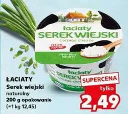 Kaufland Łaciaty Serek wiejski oferta
