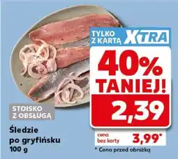 Kaufland Śledzie po gryfińsku 100 g oferta