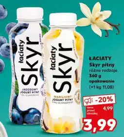 Kaufland Łaciaty Skyr pitny oferta