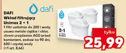 Kaufland DAFI Wkład filtrujący Unimax 2 + 1 oferta