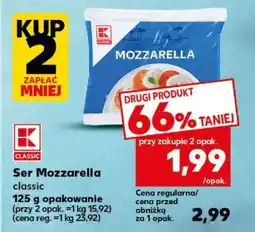 Kaufland Ser Mozzarella classic oferta