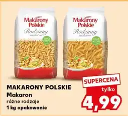 Kaufland MAKARONY POLSKIE Makaron oferta