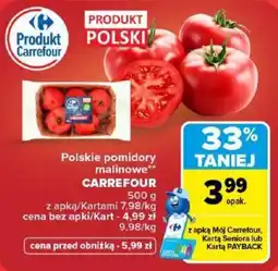 Carrefour Polskie pomidory malinowe CARREFOUR oferta