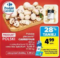 Carrefour Polskie pieczarki CARREFOUR oferta