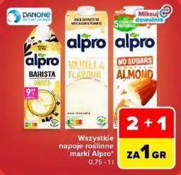 Carrefour Napoje roślinne Alpro oferta