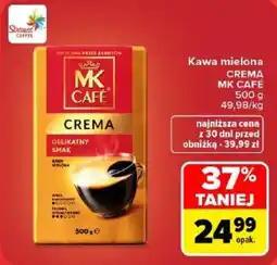 Carrefour Kawa mielona CREMA MK CAFÉ oferta