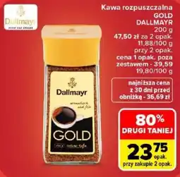 Carrefour Kawa rozpuszczalna gold dallmayr oferta