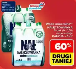 Carrefour Woda mineralna NAŁĘCZOWIANKA oferta