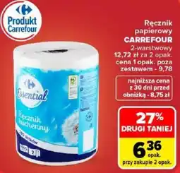 Carrefour Ręcznik papierowy CARREFOUR oferta