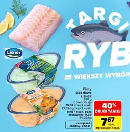 Carrefour Filety śledziowe LISNER oferta