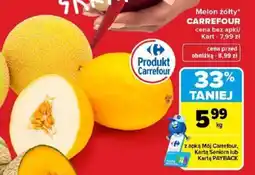 Carrefour Melon żółty Carrefour oferta
