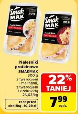 Carrefour Naleśniki proteinowe SMAKMAK oferta
